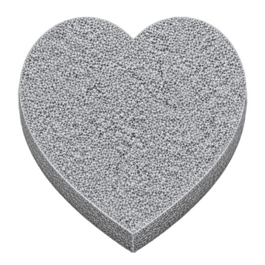 Customizable Granite Heart